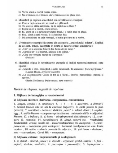 Limba şi literatura română pentru...