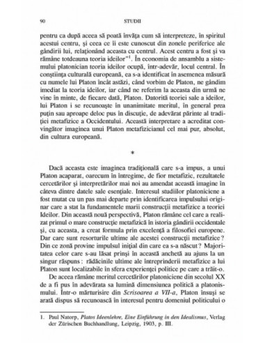 Filosofia politică a lui Platon