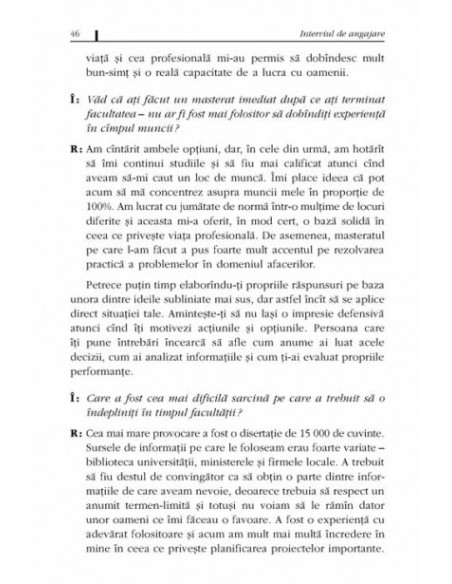 Interviul de angajare