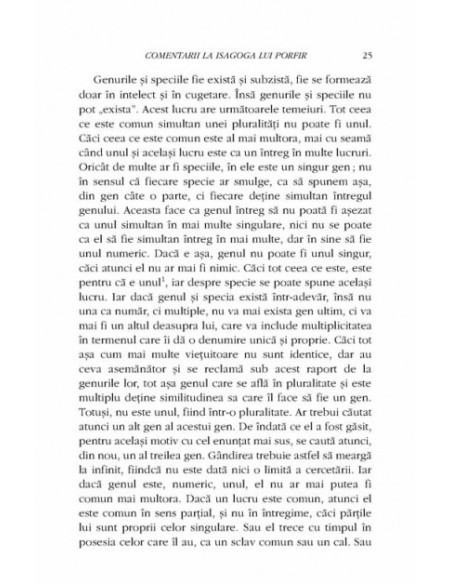 Comentarii la Porfir. Despre universalii împreuna cu fragmente corespondente din Porfir, Boethius și Ioan din Salisbury