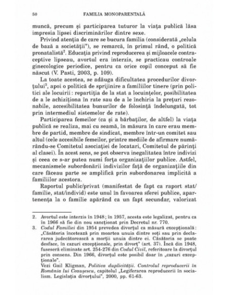 Familia monoparentală. O abordare politică (ediția a II-a revăzută)