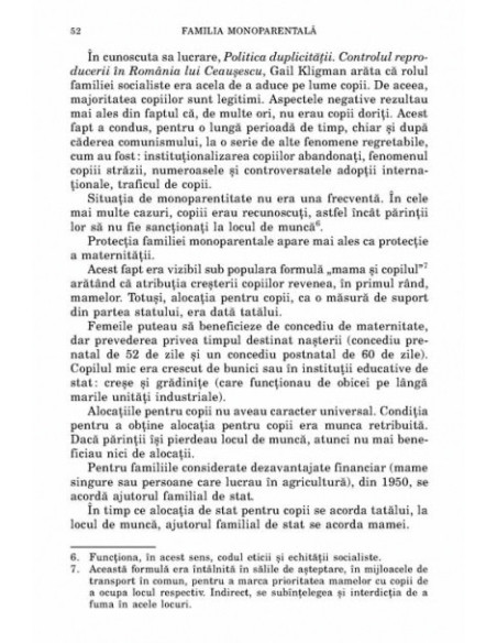 Familia monoparentală. O abordare politică (ediția a II-a revăzută)