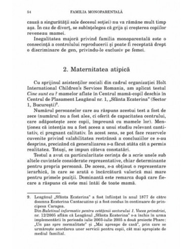 Familia monoparentală. O abordare... Familia monoparentală. O abordare...