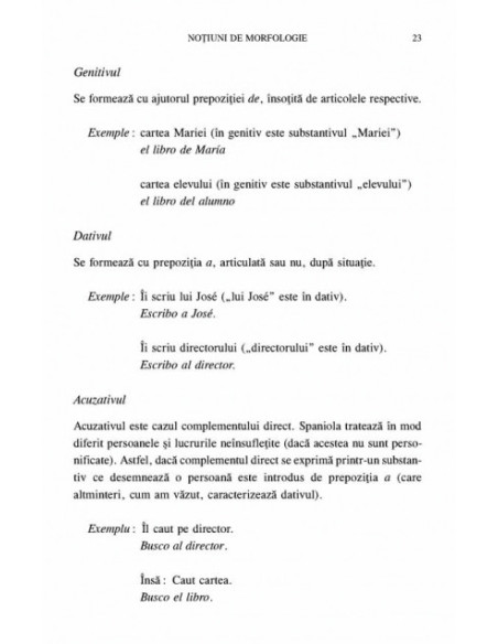 Spaniola pentru Spania