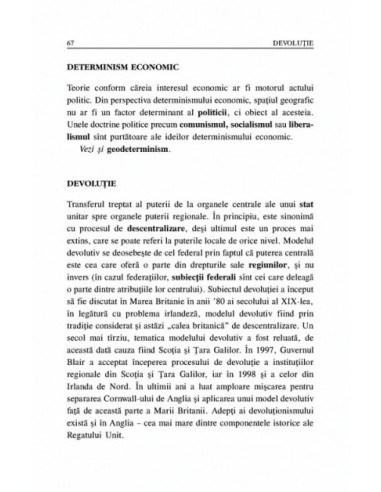 Dicţionar de geopolitică Dicţionar de geopolitică