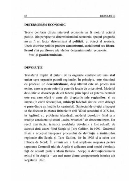 Dicţionar de geopolitică