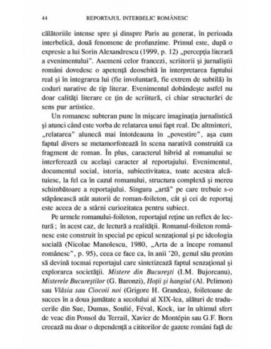 Reportajul interbelic românesc....