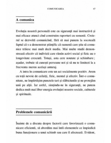 Arta de a-l asculta pe celălalt. 