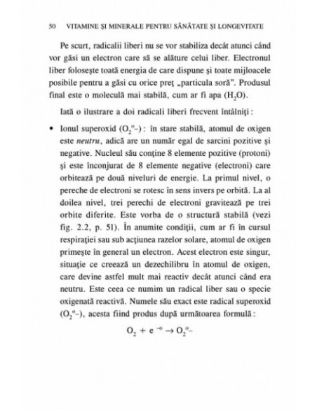 Vitamine şi minerale pentru sănătate şi longevitate. Antioxidanţii