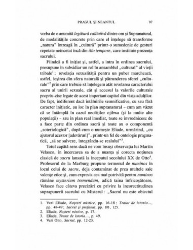 Pragul şi neantul. Încercări de... Pragul şi neantul. Încercări de...