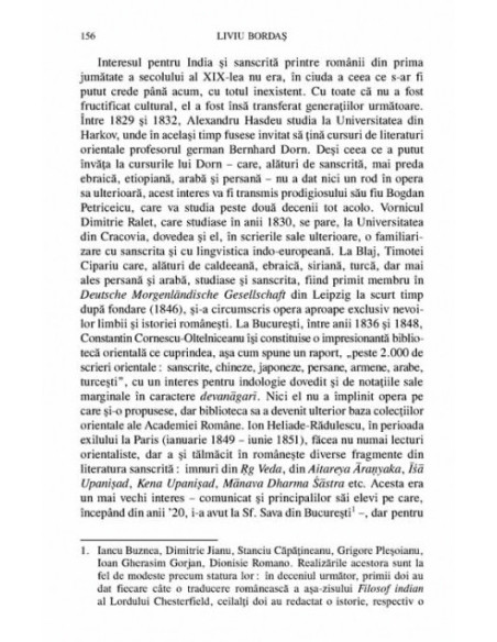 Iter in Indiam. Imagini şi miraje indiene în drumul culturii române spre Occident