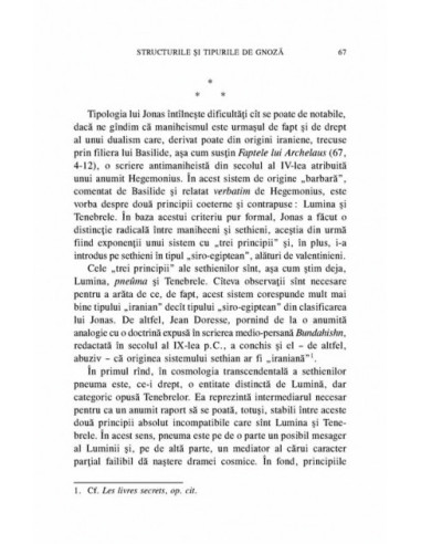 Gnosticism şi gîndire modernă: Hans...