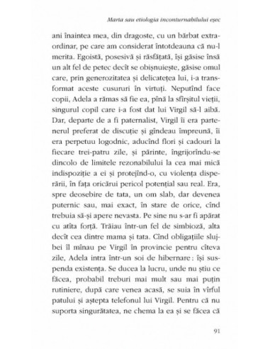 Marta sau etiologia inconturnabilului... Marta sau etiologia inconturnabilului...