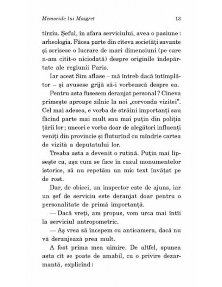 Memoriile lui Maigret