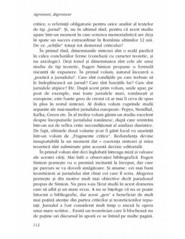 Agresiuni, digresiuni