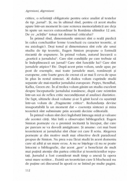 Agresiuni, digresiuni