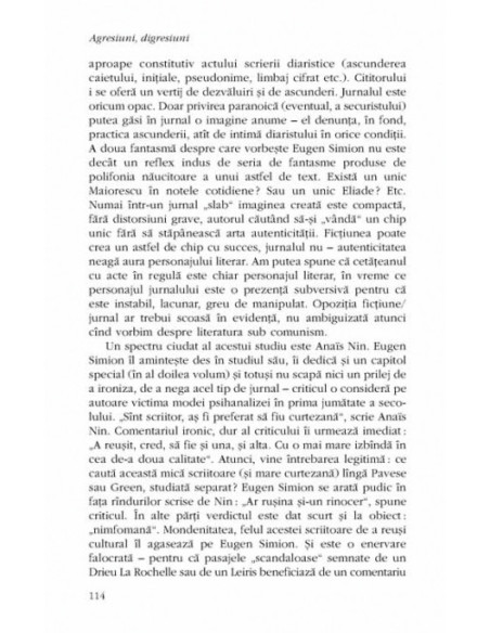 Agresiuni, digresiuni