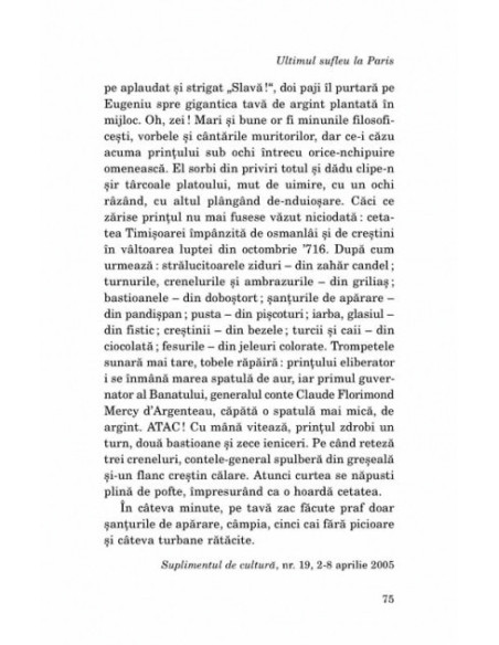 Ultimul sufleu la Paris. 69 de rețete culinare