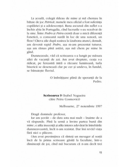 Se înnoptează. Se lasă ceața