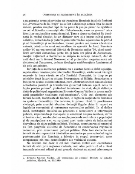 Comunism şi represiune în România. Istoria tematică a unui fratricid naţional