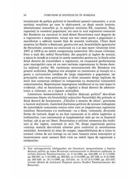 Comunism şi represiune în România. Istoria tematică a unui fratricid naţional