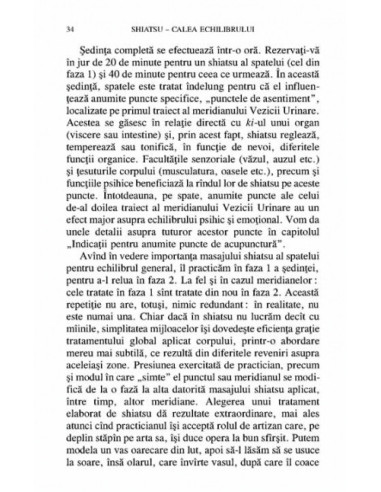 Shiatsu – Calea echilibrului. Masaj...