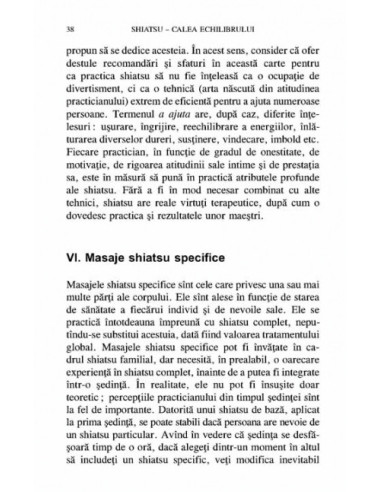 Shiatsu – Calea echilibrului. Masaj...