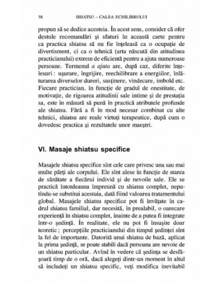 Shiatsu – Calea echilibrului. Masaj pentru prevenirea îmbolnăvirii și întreținerea sănătății