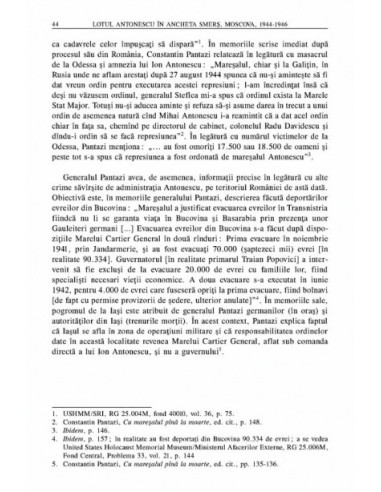 Lotul Antonescu în ancheta SMERS,... Lotul Antonescu în ancheta SMERS,...