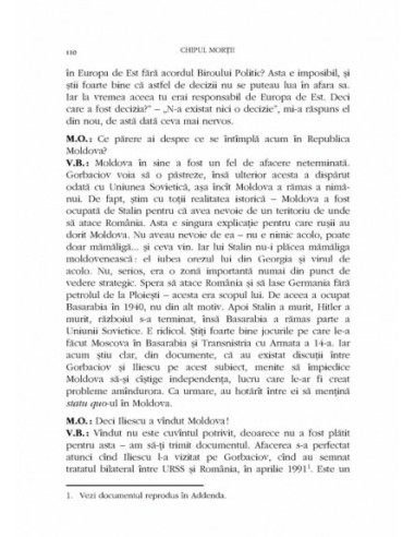 Chipul morții: dialog cu Vladimir...