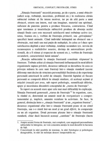 Psihologia frustrației (ediția a II-a, revăzută și adăugită)