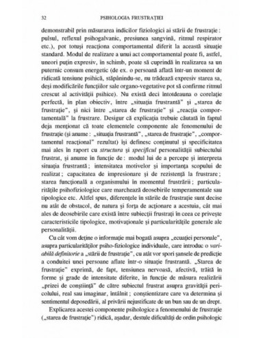 Psihologia frustrației (ediția a... Psihologia frustrației (ediția a...