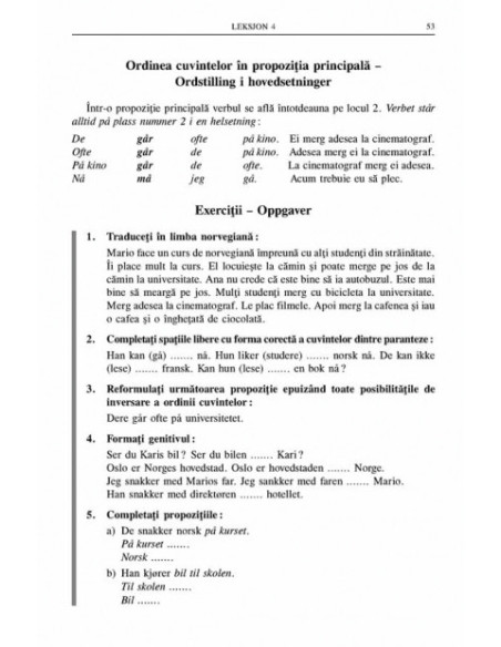 Velkommen! Manual de conversație în limba norvegiană