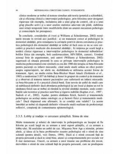 Metodologia cercetării clinice....