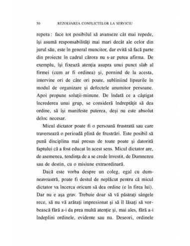 Rezolvarea conflictelor la serviciu....