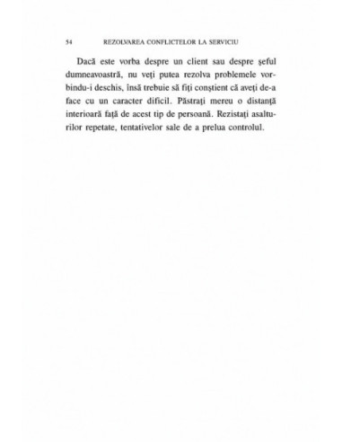 Rezolvarea conflictelor la serviciu....