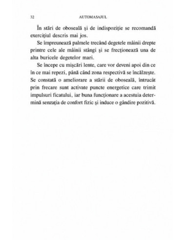 Automasajul, hidroterapia și...