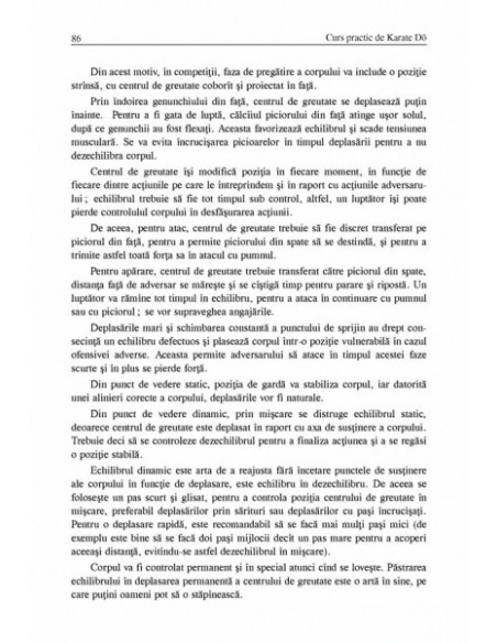 Curs practic de Karate Do. Shotokan