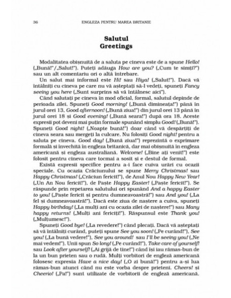 Engleza pentru Marea Britanie