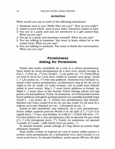 Engleza pentru Marea Britanie