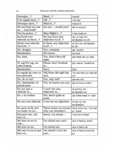 Engleza pentru Marea Britanie