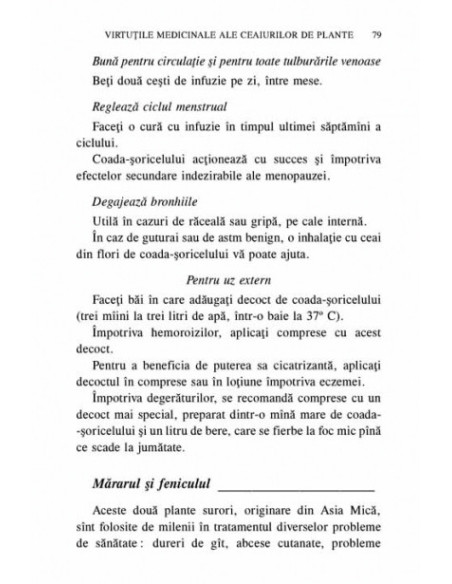 Ceaiurile. 70 de plante pentru sănătatea și frumusețea ta