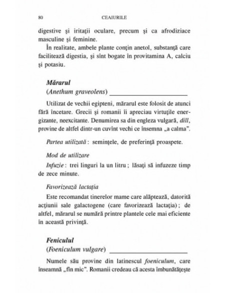 Ceaiurile. 70 de plante pentru sănătatea și frumusețea ta