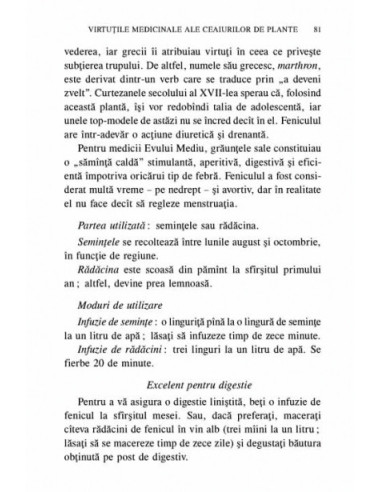 Ceaiurile. 70 de plante pentru...