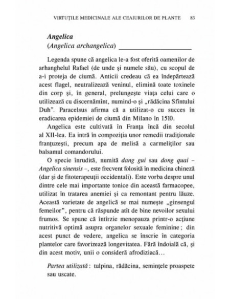 Ceaiurile. 70 de plante pentru sănătatea și frumusețea ta