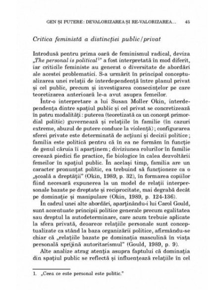 Gen și putere. Partea leului în politica românească