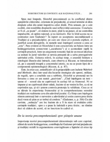 Interpretare și raționalitate