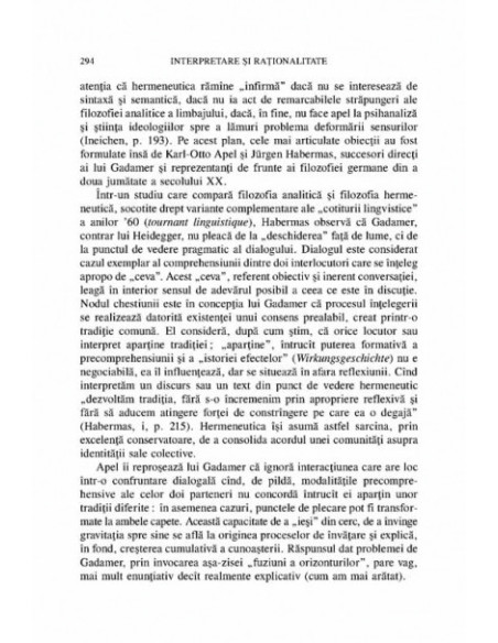 Interpretare și raționalitate