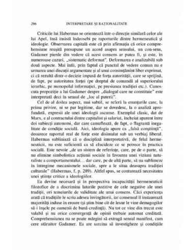 Interpretare și raționalitate