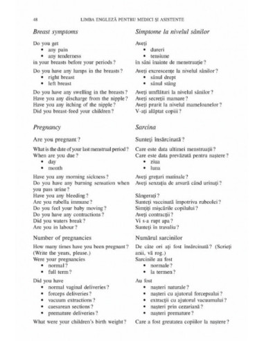 Limba engleză pentru medici și asistente